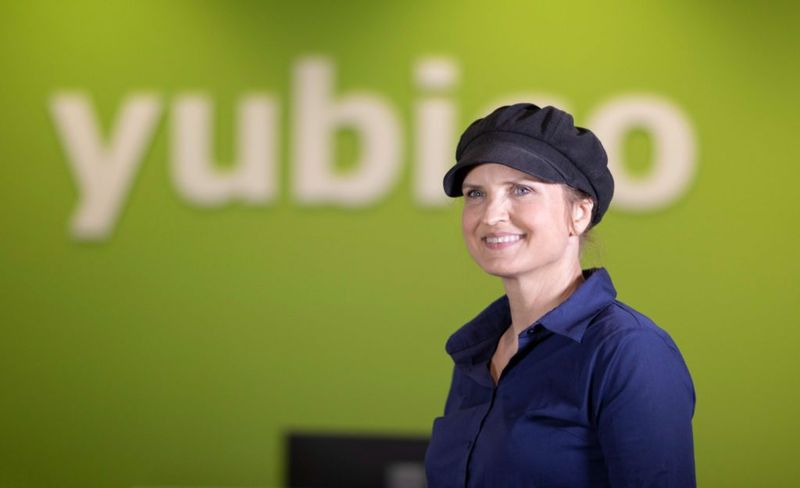 Co-Founder of Yubico, Stina Ehrensvärd. Image credit: Yubico.